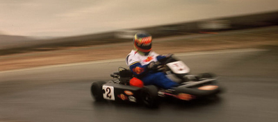 Go Kart in action